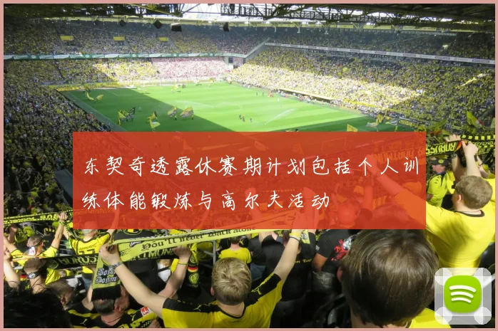 东契奇透露休赛期计划包括个人训练体能锻炼与高尔夫活动